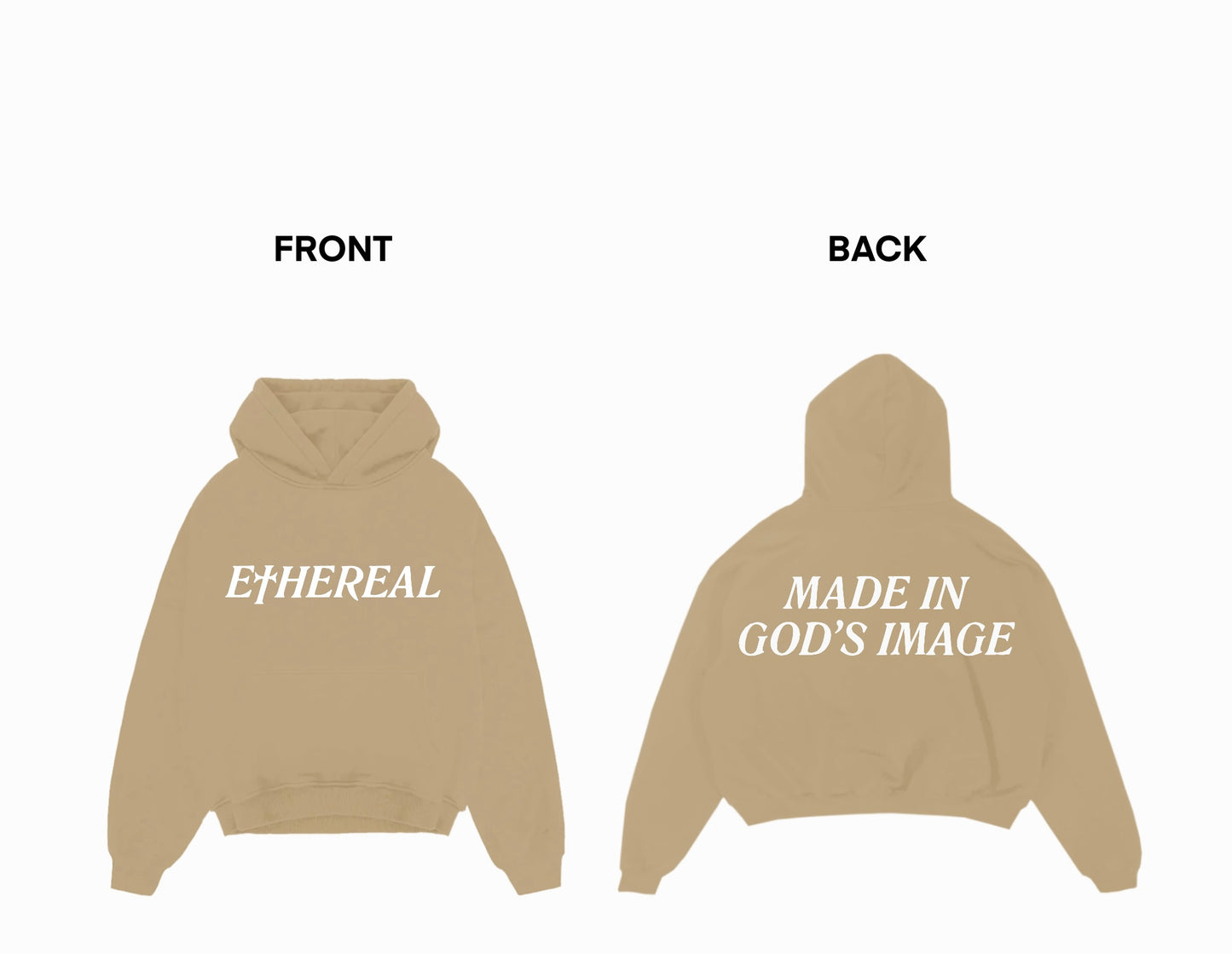 Ethereal Puff Print Hoodie