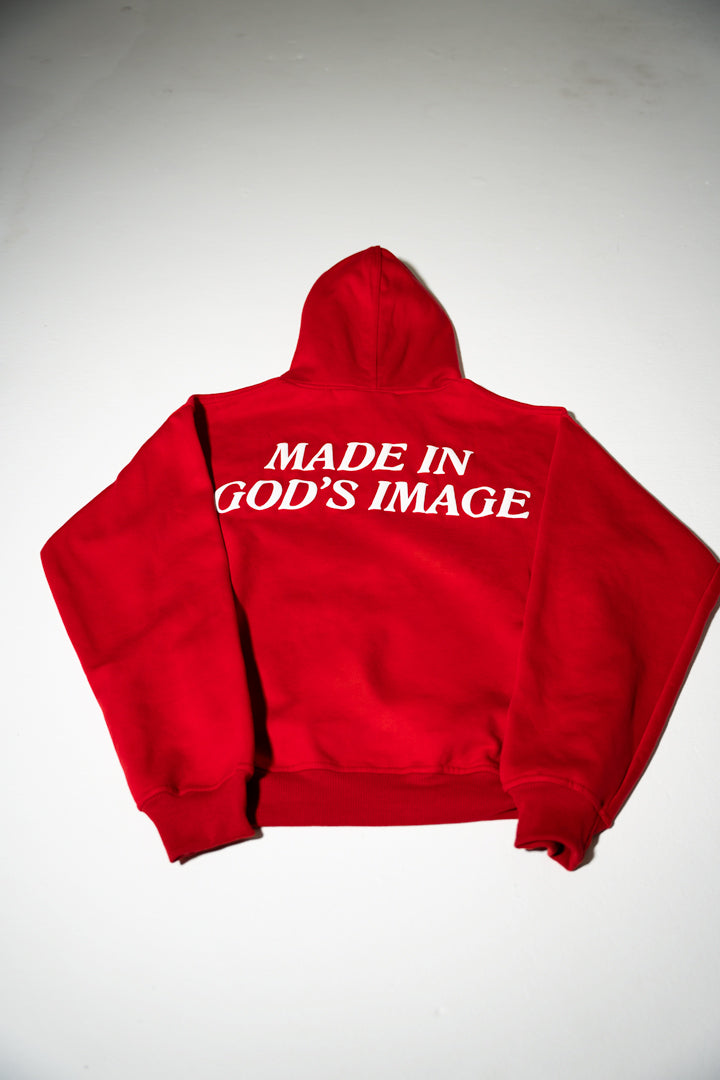 Ethereal Puff Print Hoodie