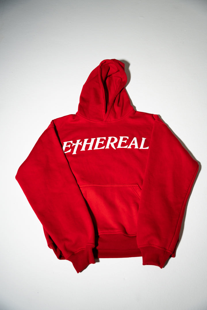 Ethereal Puff Print Hoodie