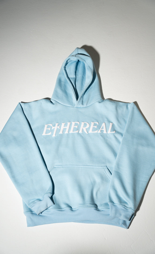 Ethereal Puff Print Hoodie
